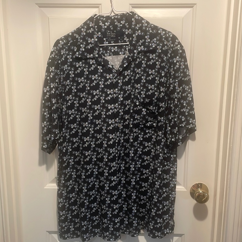 Mens large Nat Nast short sleeve shirt